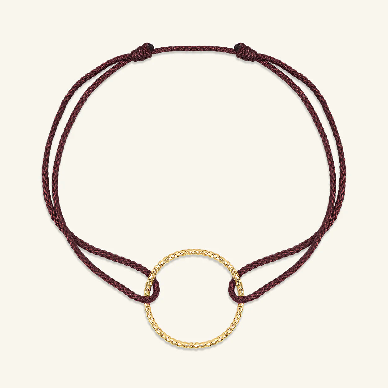 Armband "Vera"-wine red