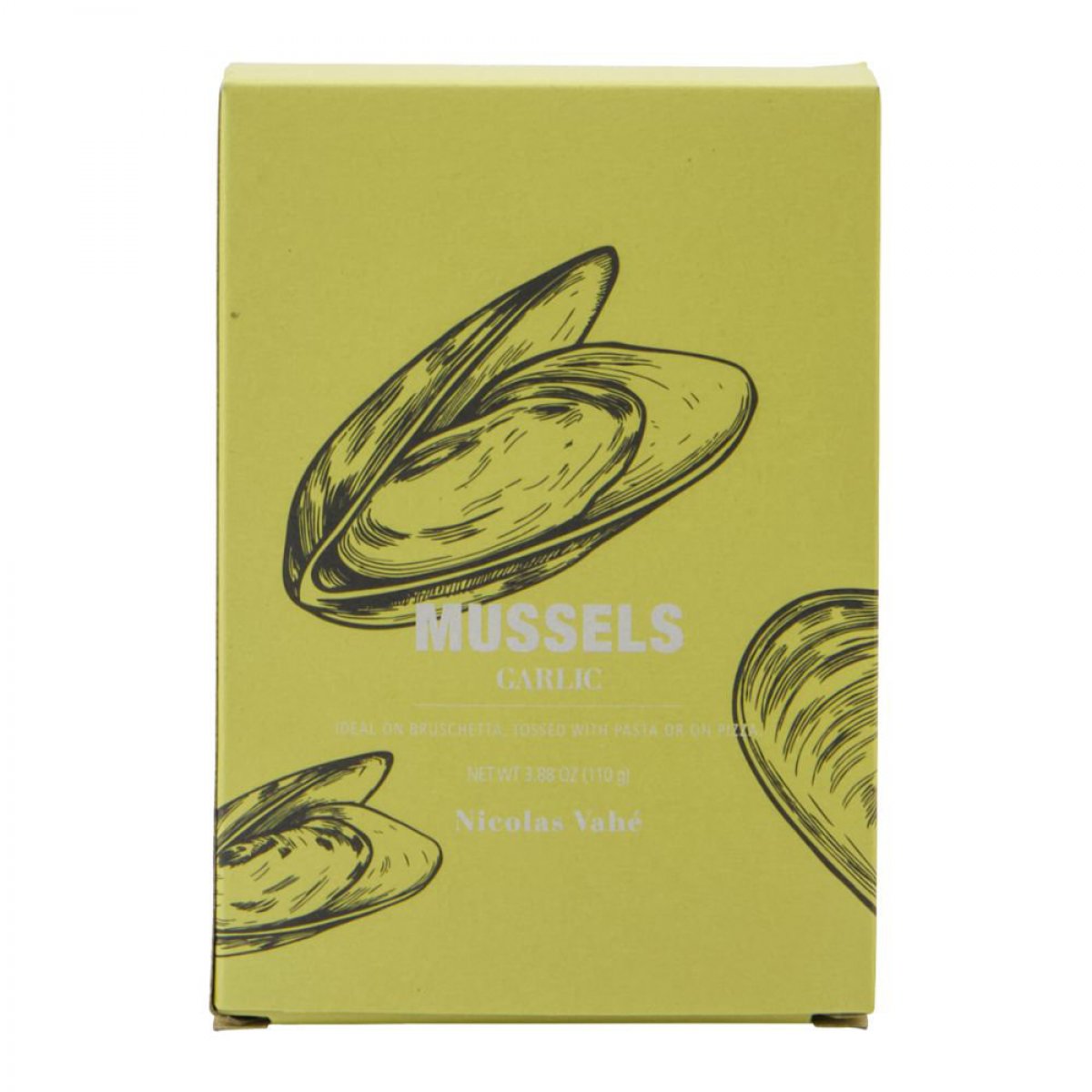 Blaumuscheln in Rapsöl mit Knoblauch