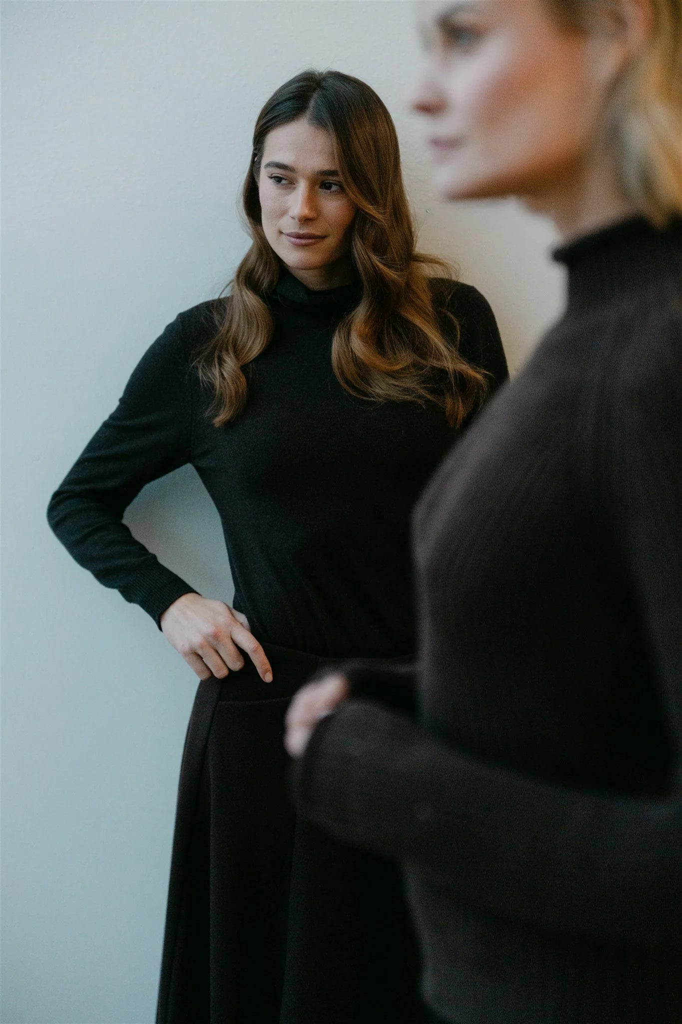 Turtleneck "OmanW6" brown