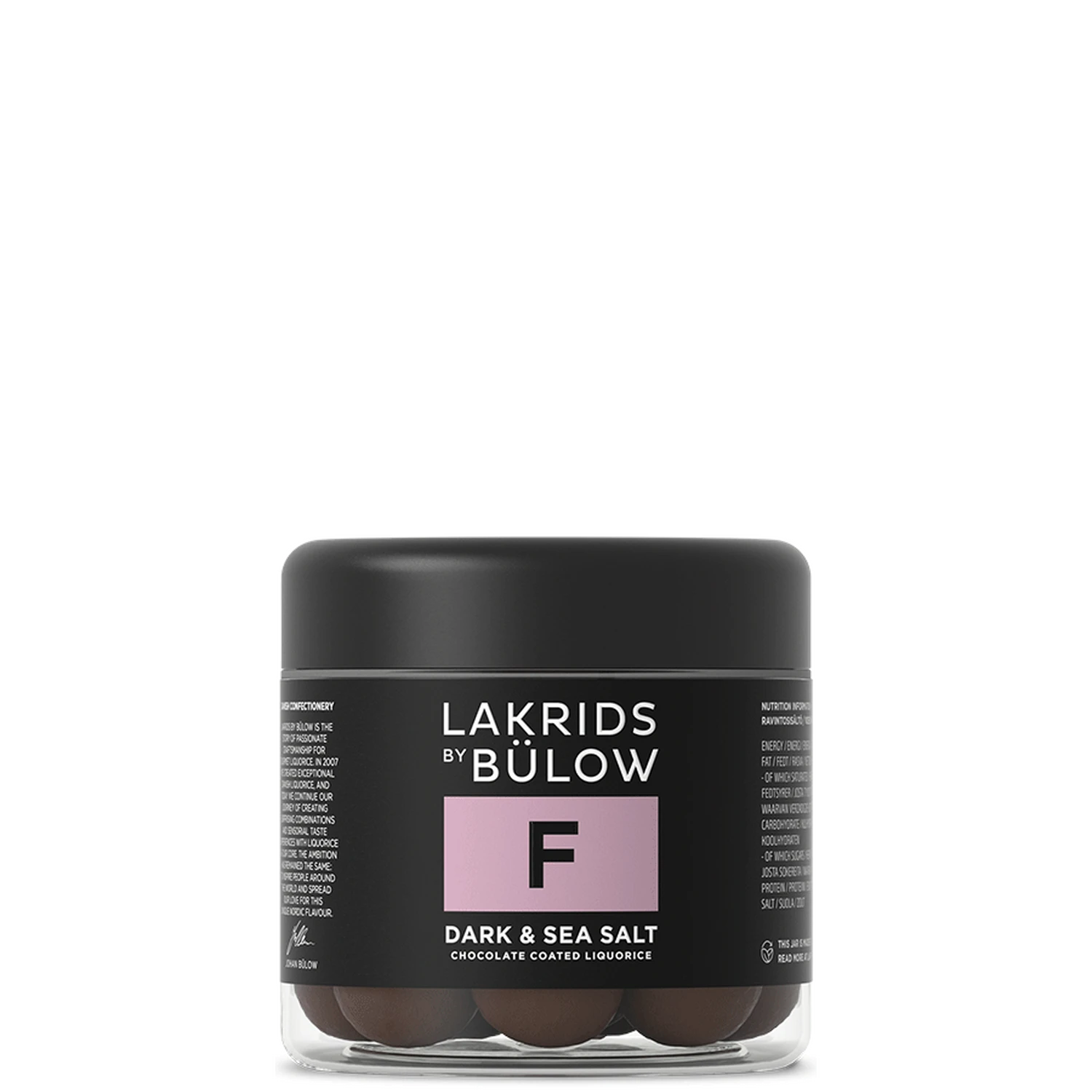 Lakritz "Small F" Dark & Sea Salt