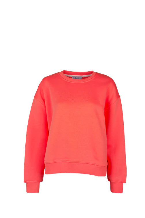 Easy Sweatshirt "Paulina" coral