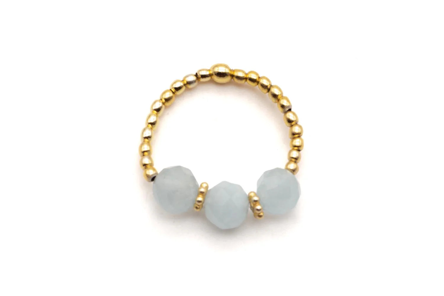 Ring "3P Aqua"