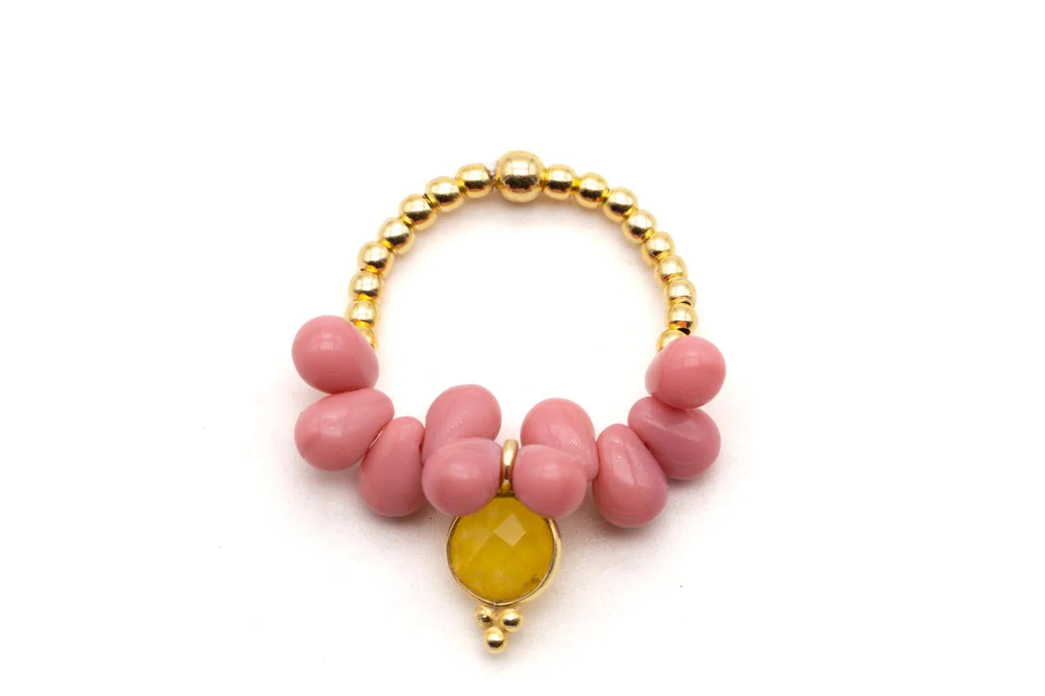 Ring "Drops Old Pink"