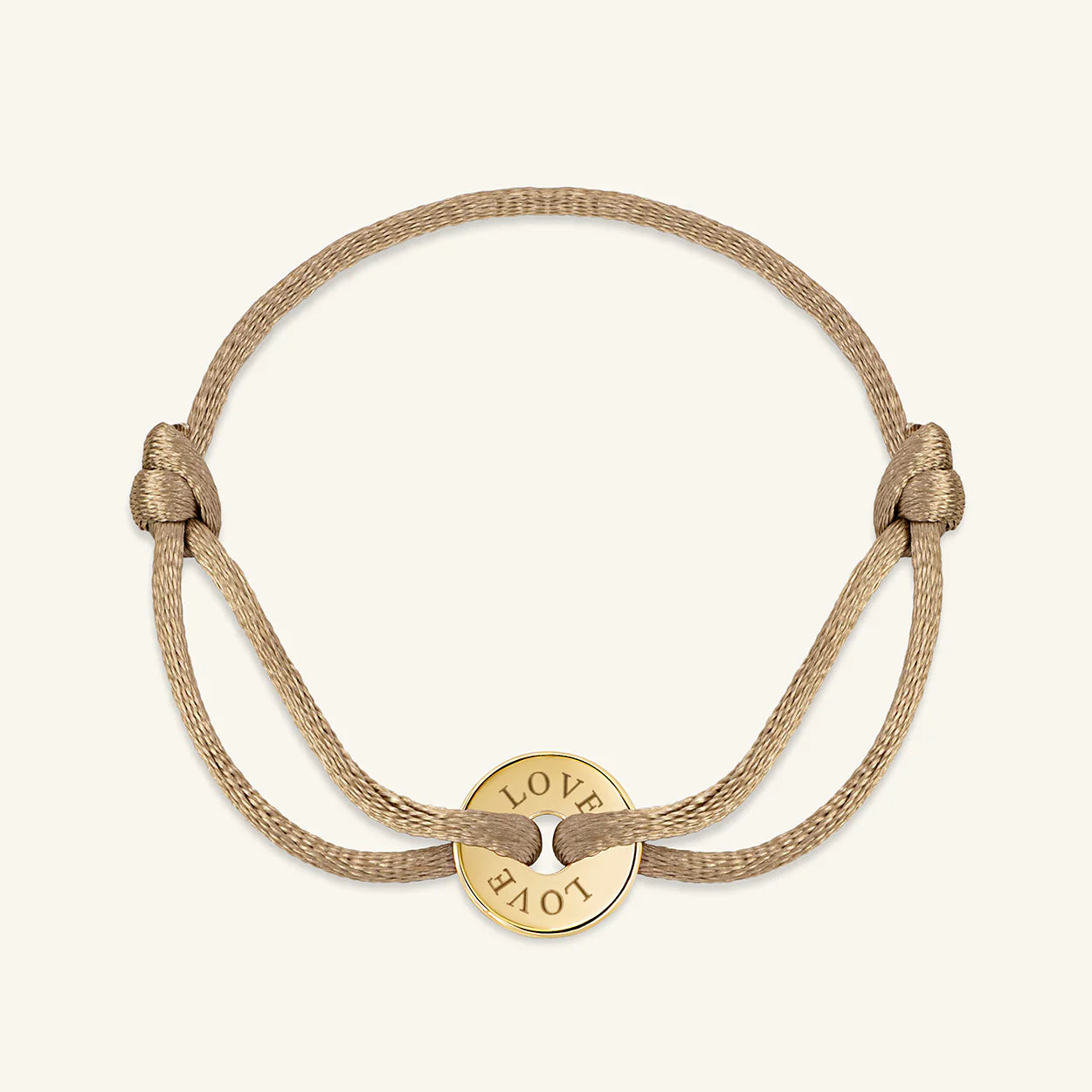 Armband "Love klein"-beige