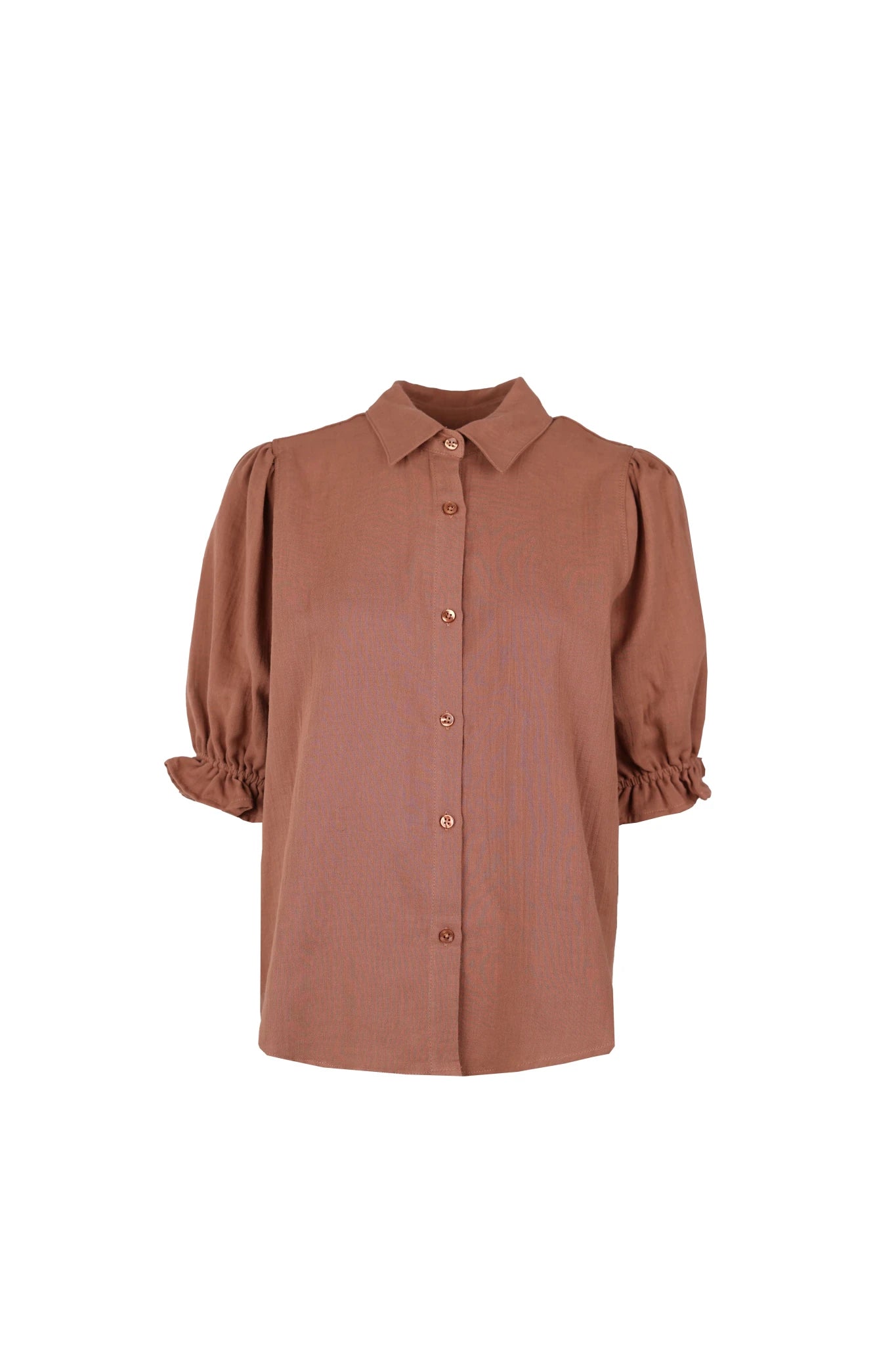 Puff Sleeve Blouse "Sophie"terracotta - Dein Lieblingsladen Concept
