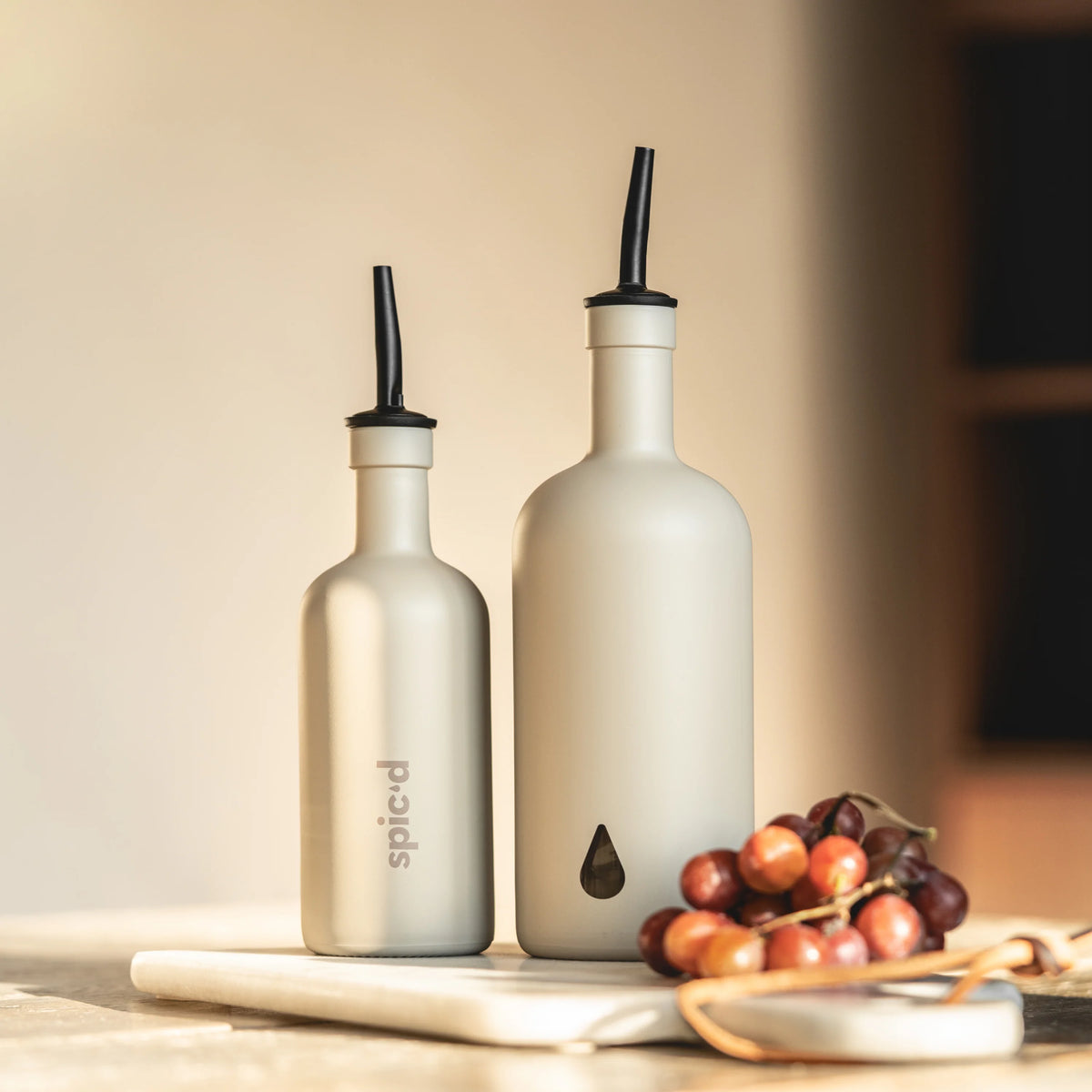 Spicy´d Olivenöl-Duo "Drizzle & Sizzle" warm clay
