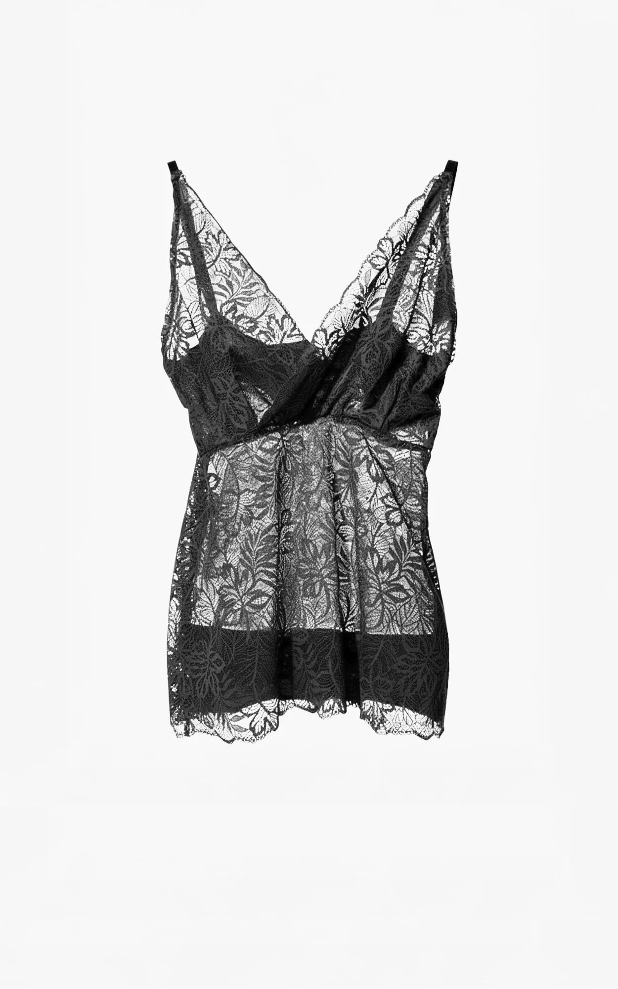Lace Top "VivianW6" black