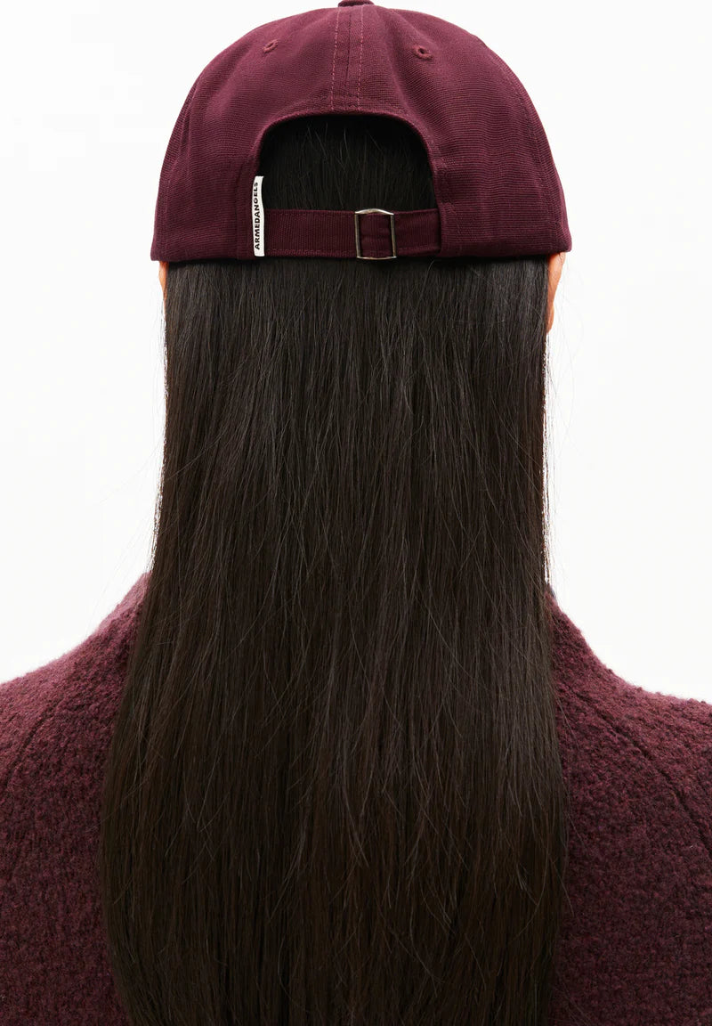 Cap "Yenaas Bold"-dark cranberry