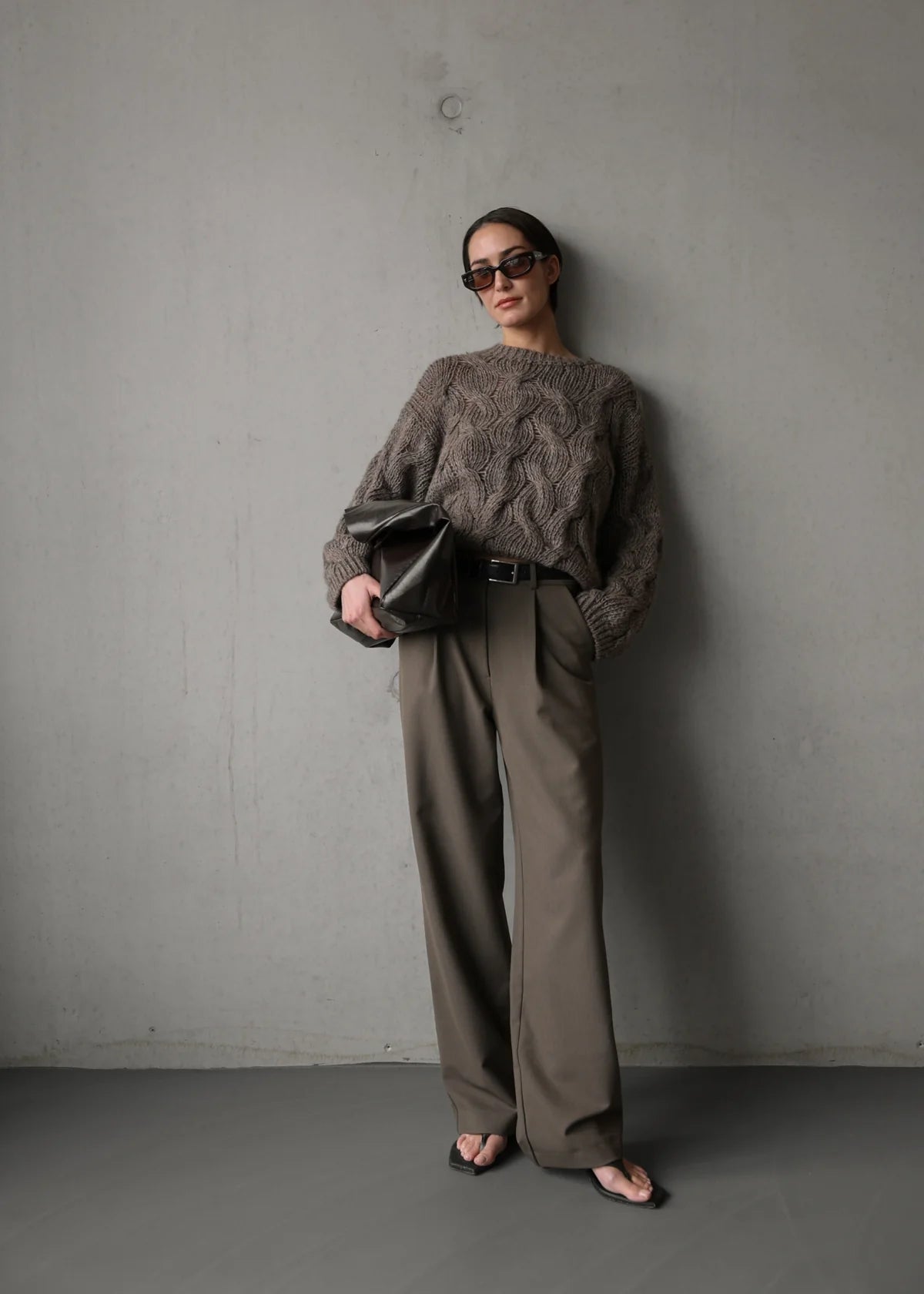 Pullover "Kae`CL"-taupe