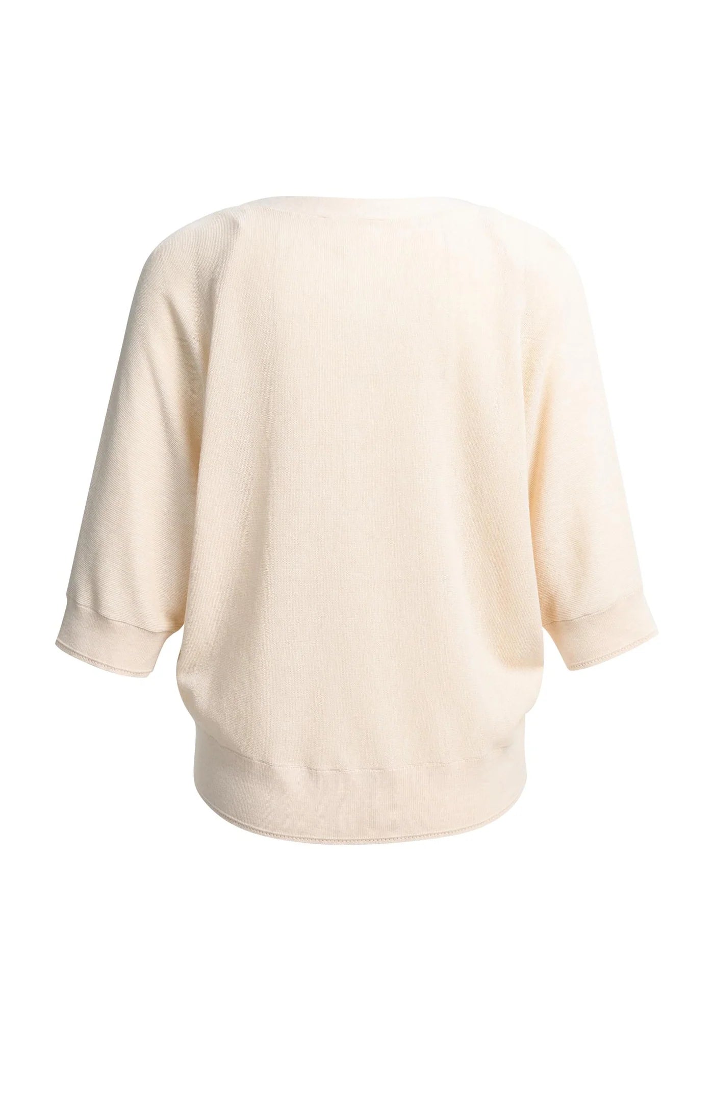 Cardigan mit kurzen Fledermausärmeln und Knopfverschluss