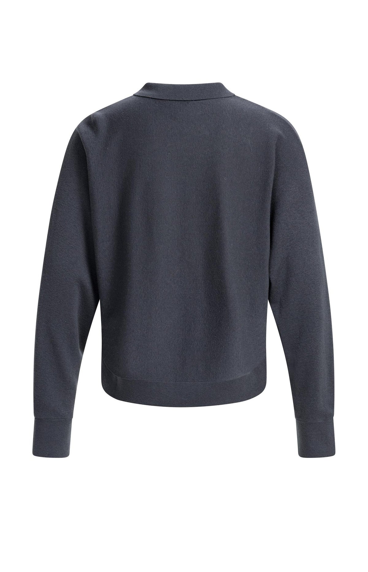 Cardigan mit Kragen und Knopfverschluss