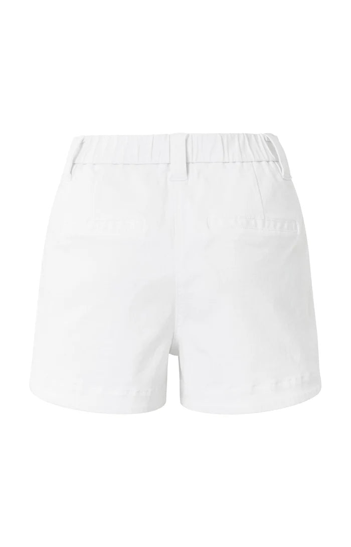 Cargo Shorts mit aufgesetzten Taschen-pure white