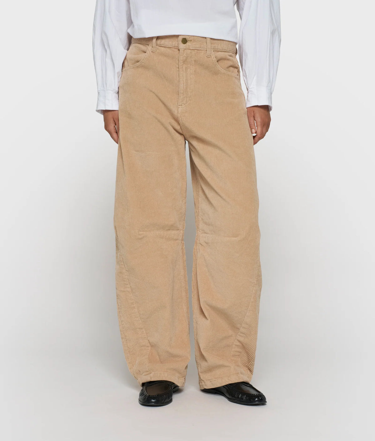 Western Pants Cord grey mango