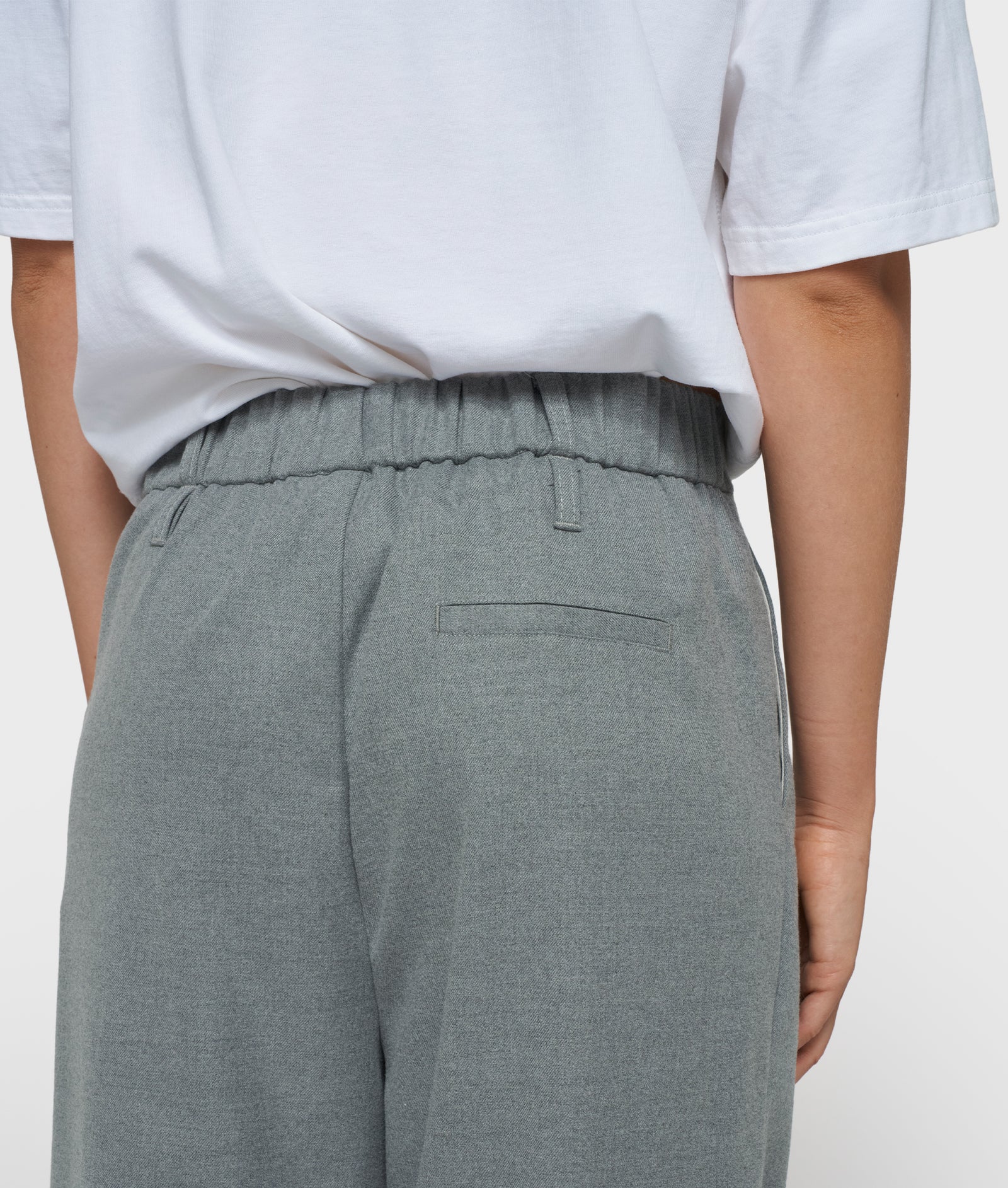 Tapered Pants light grey melee