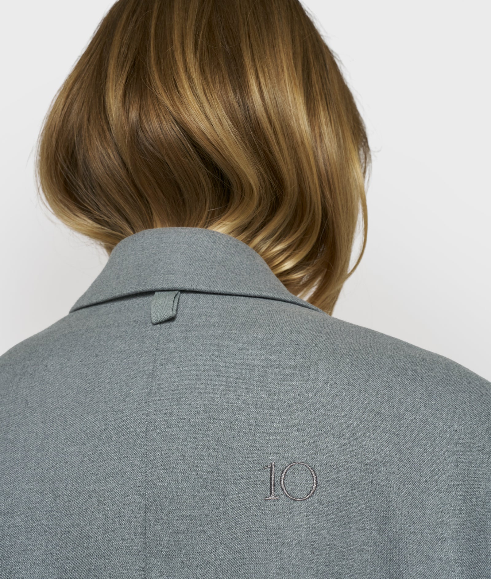 Proud Blazer light grey melee