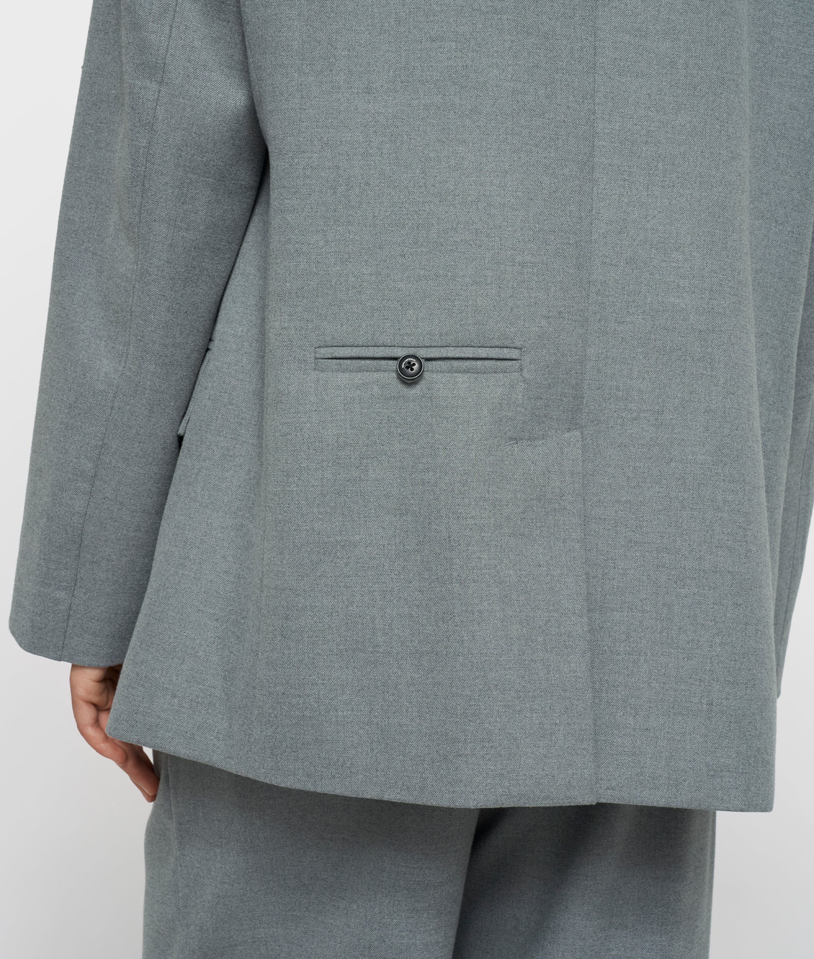 Proud Blazer light grey melee