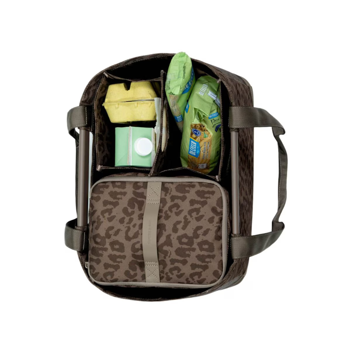 Shopping Basket "Vaasa Leo Dark Brown"