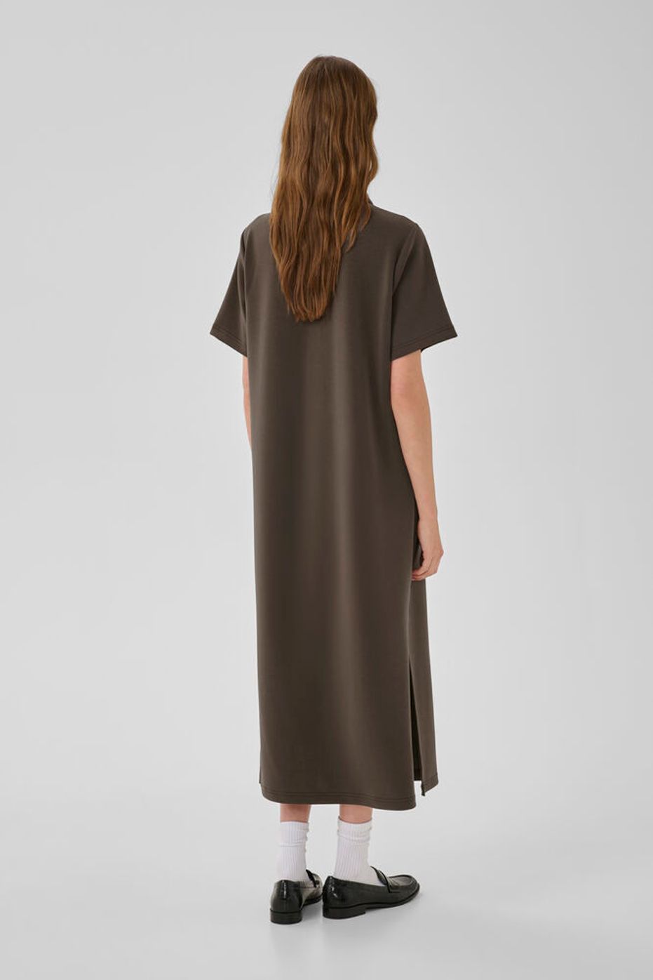 Polo Long Dress "MWHelle" Major Brown