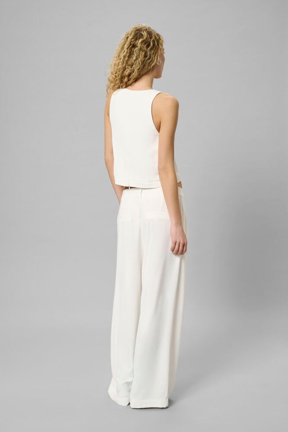 Waterfall Top "MWMille"-snow white