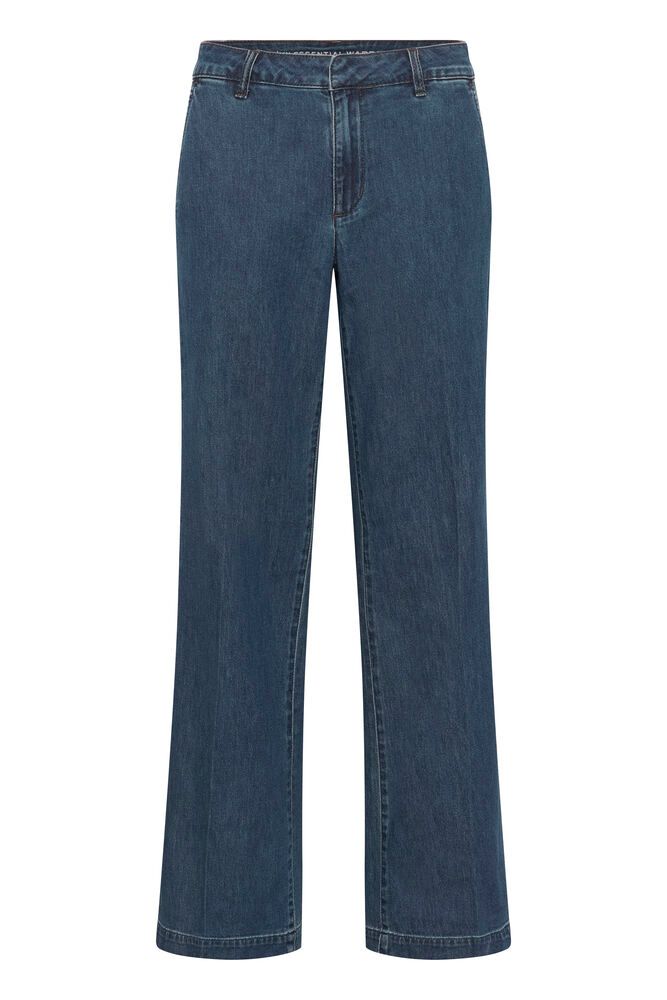 Wide Leg Jeans "The Lara" Dark Blue Wash