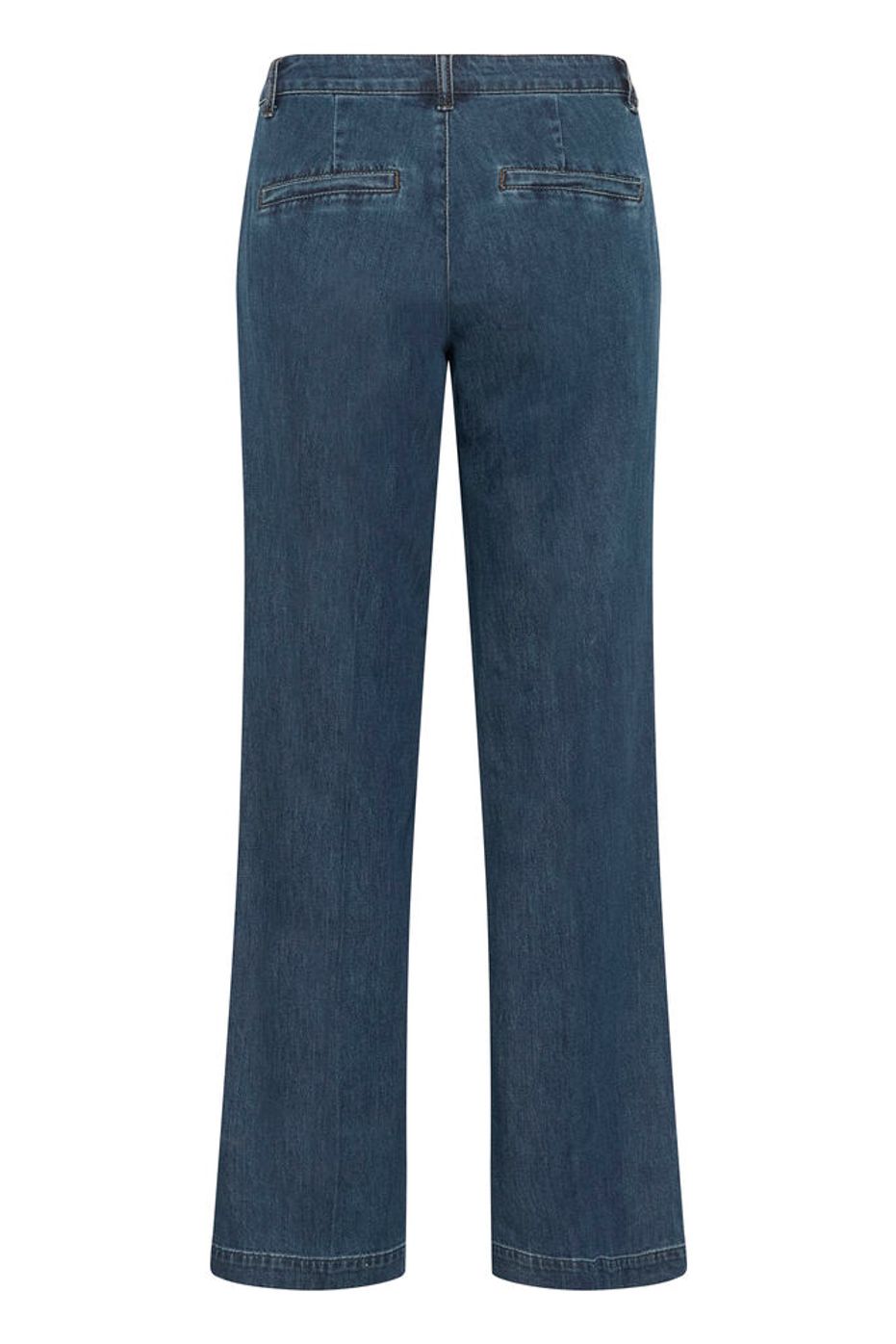 Wide Leg Jeans "The Lara" Dark Blue Wash