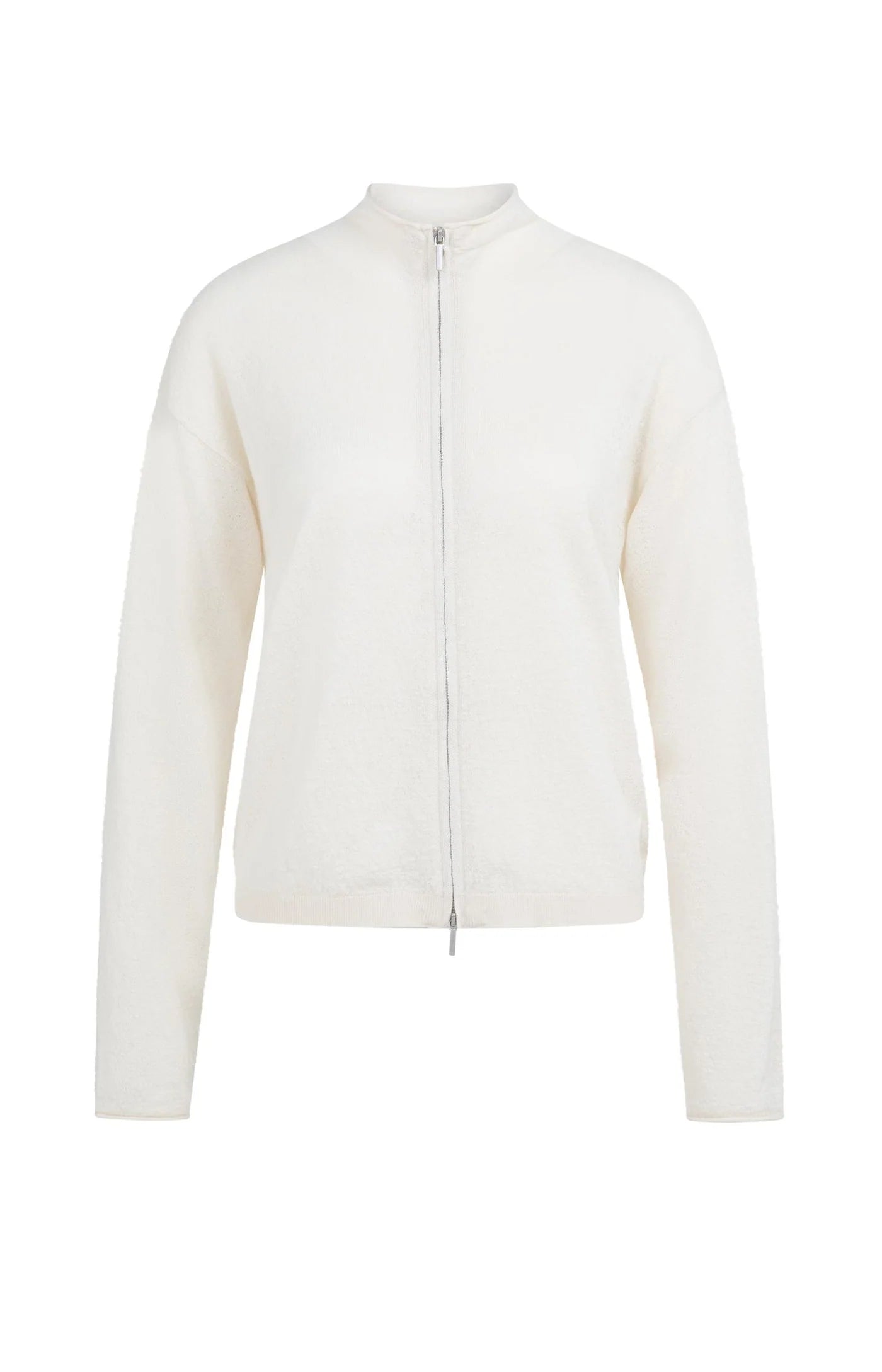 Cardigan mit hohem Kragen
