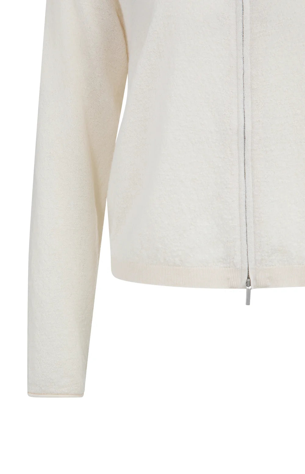 Cardigan mit hohem Kragen