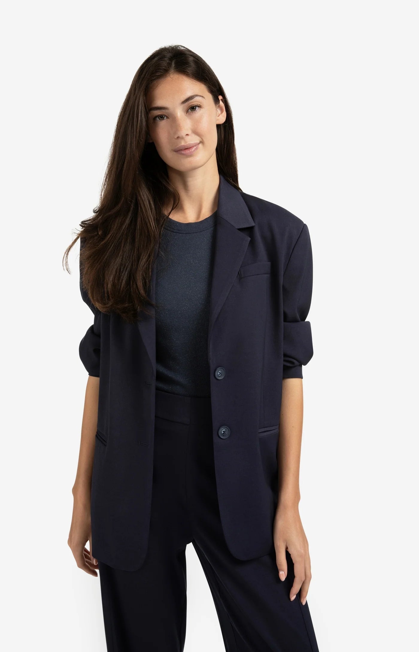 Blazer mit lockerer Passform