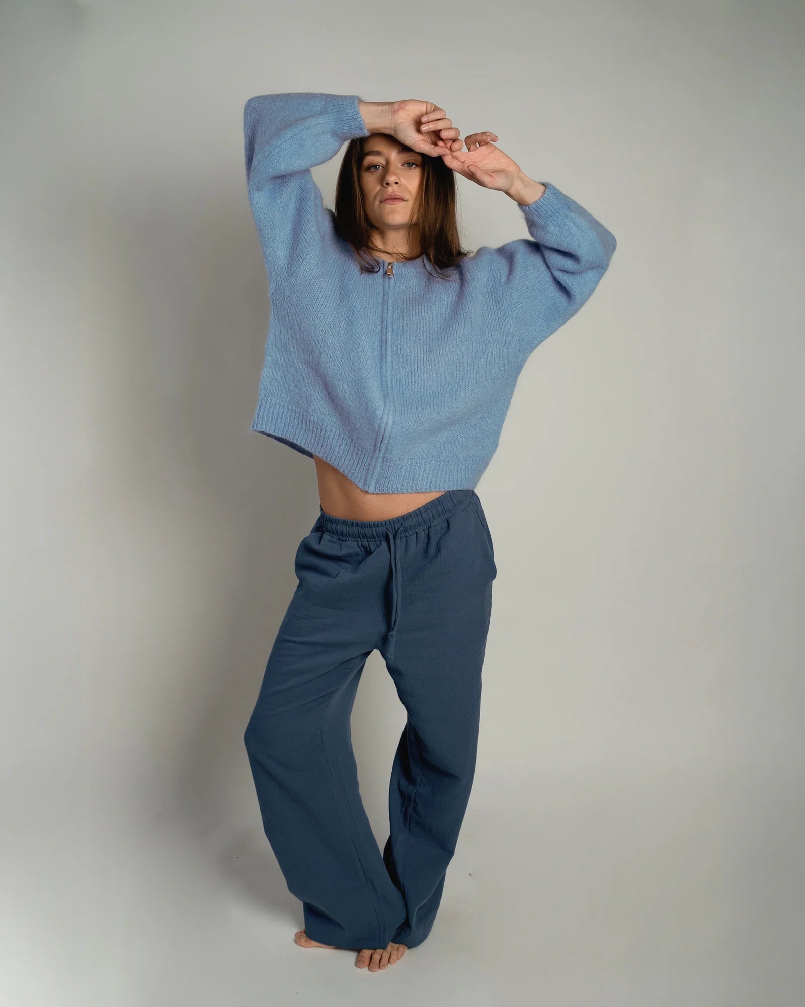 Hose "Oona" jeansblue