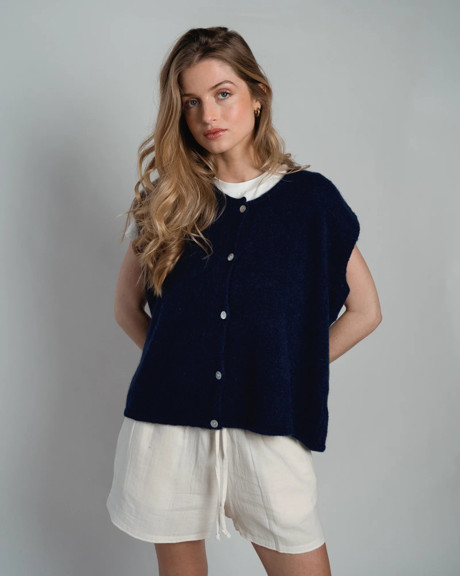 Shorts "Tess" offwhite