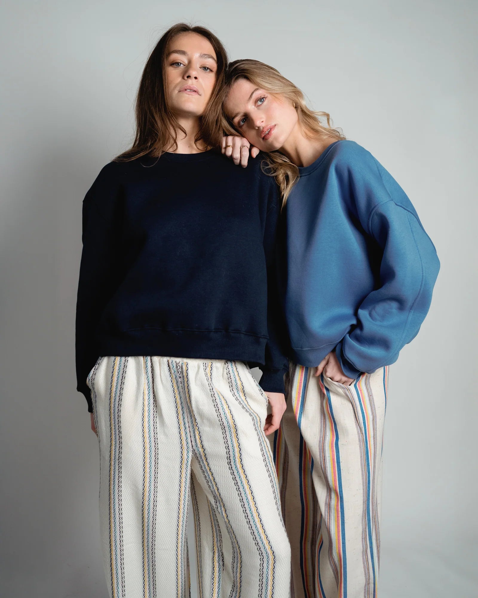 Easy Sweatshirt "Paulina" jeans blue