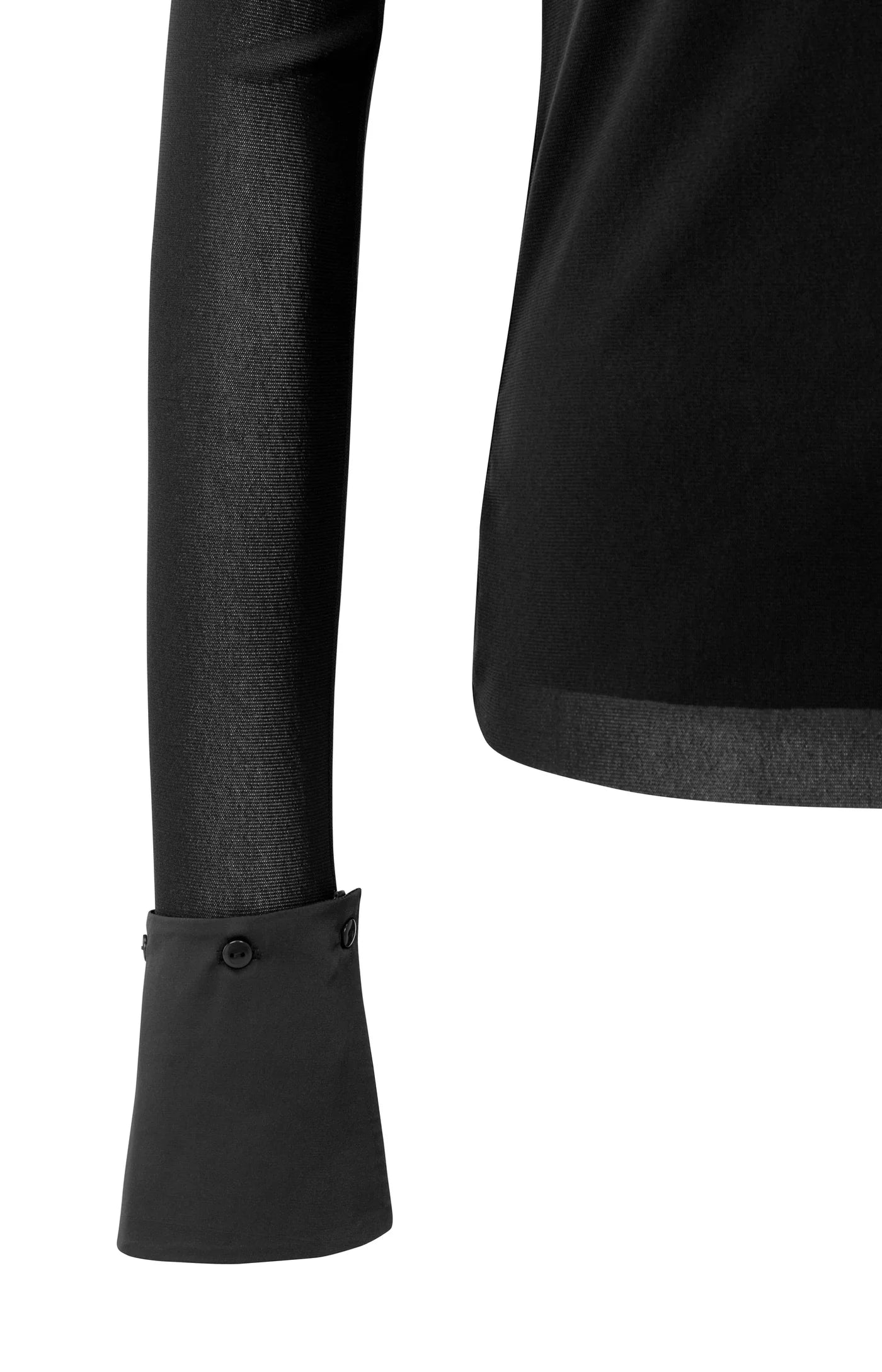 Oberteil mit abnehmbaren Bündchen