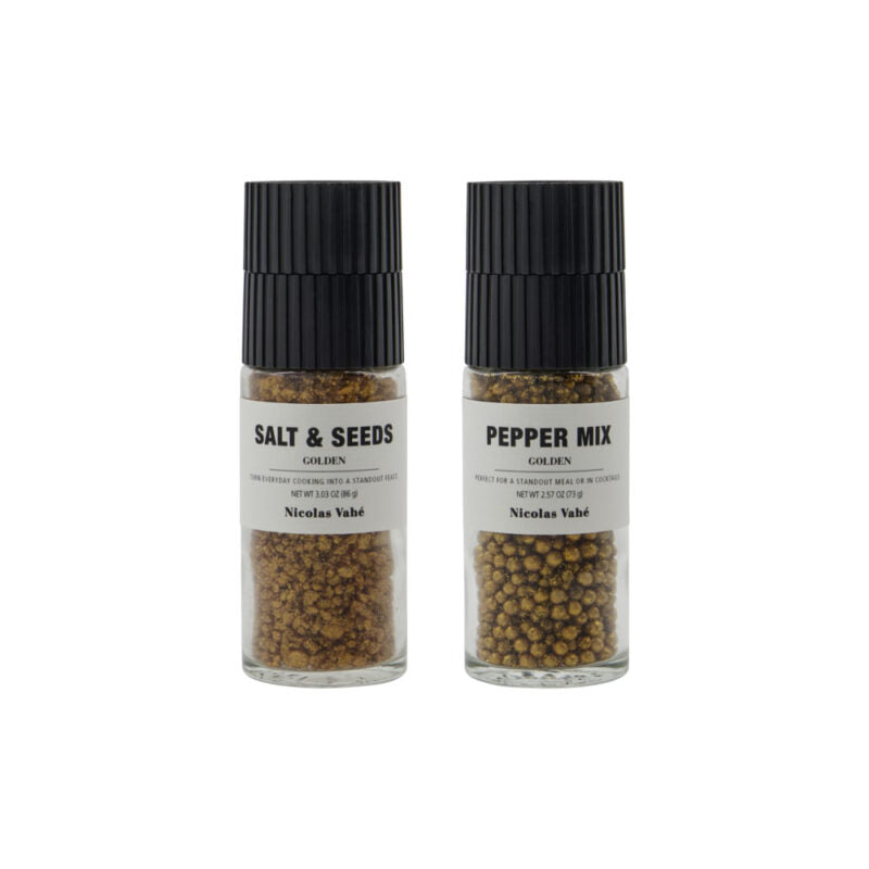 Gift Box "Golden Pepper Mix & Golden Salt & Seeds"