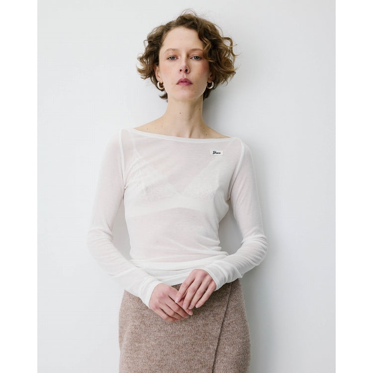 Longsleeve "Bennett" Ivoire