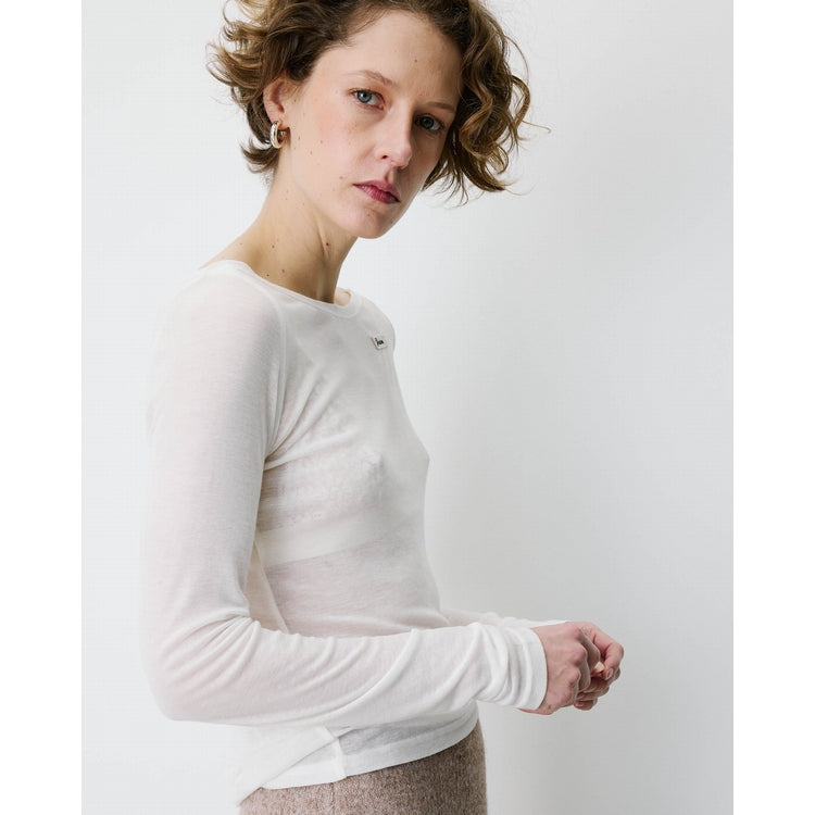 Longsleeve "Bennett" Ivoire