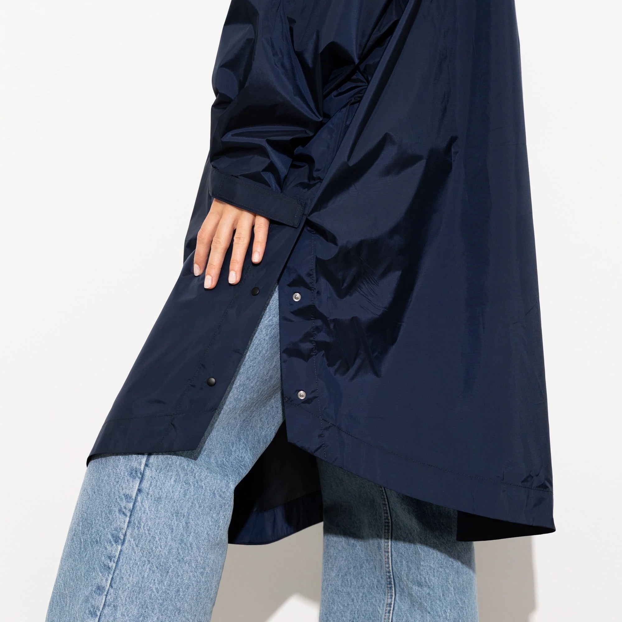 Raincoat „Solid Navy"
