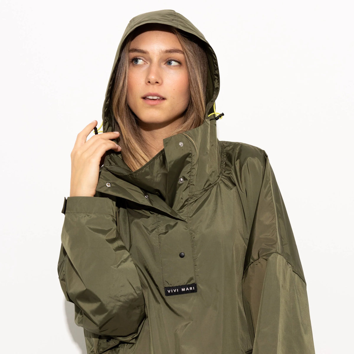 Raincoat „Solid solid olive"