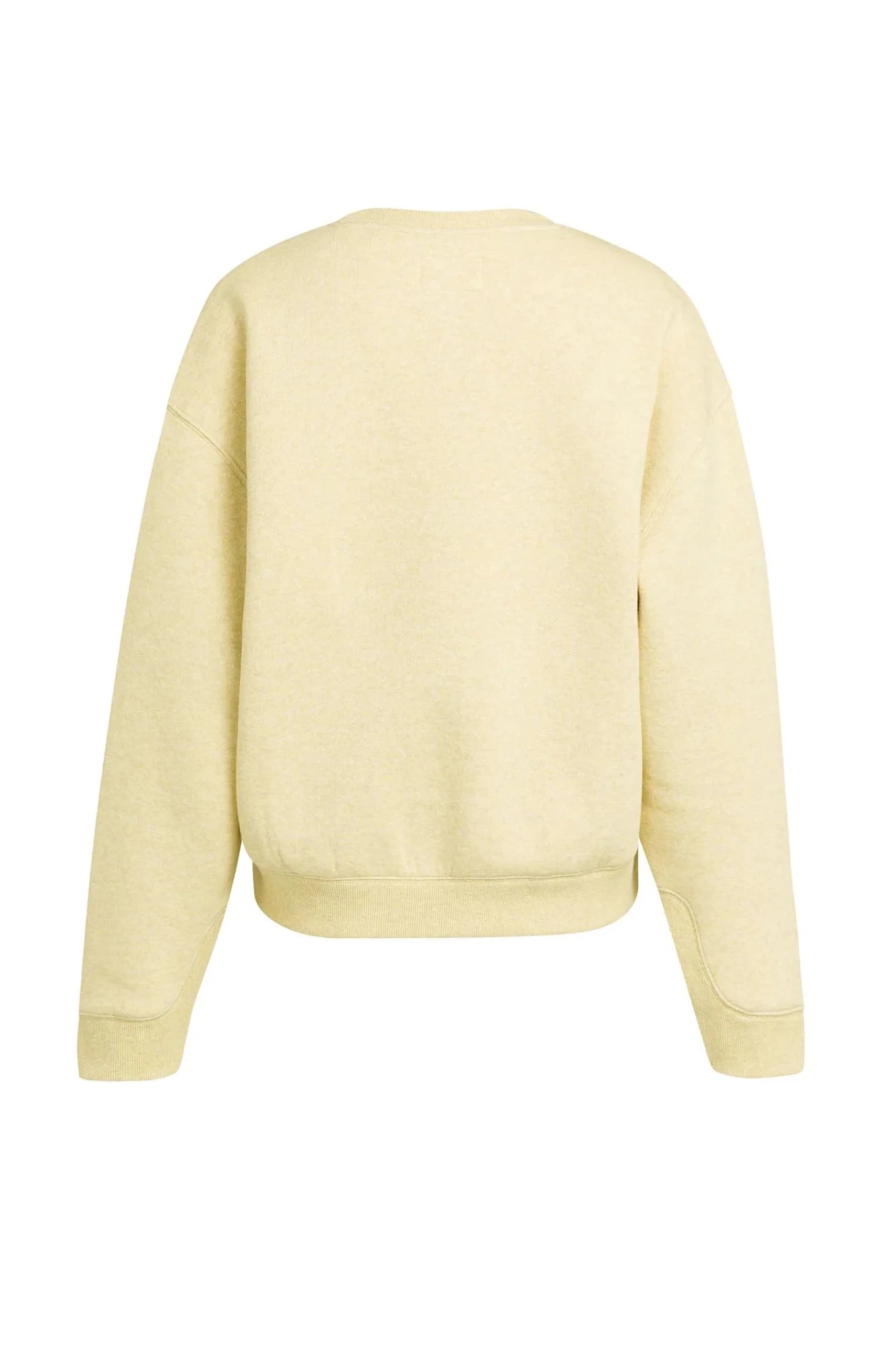 Weicher Pullover mit kunstvoller Aufschrift - reed yellow - Dein Lieblingsladen Concept