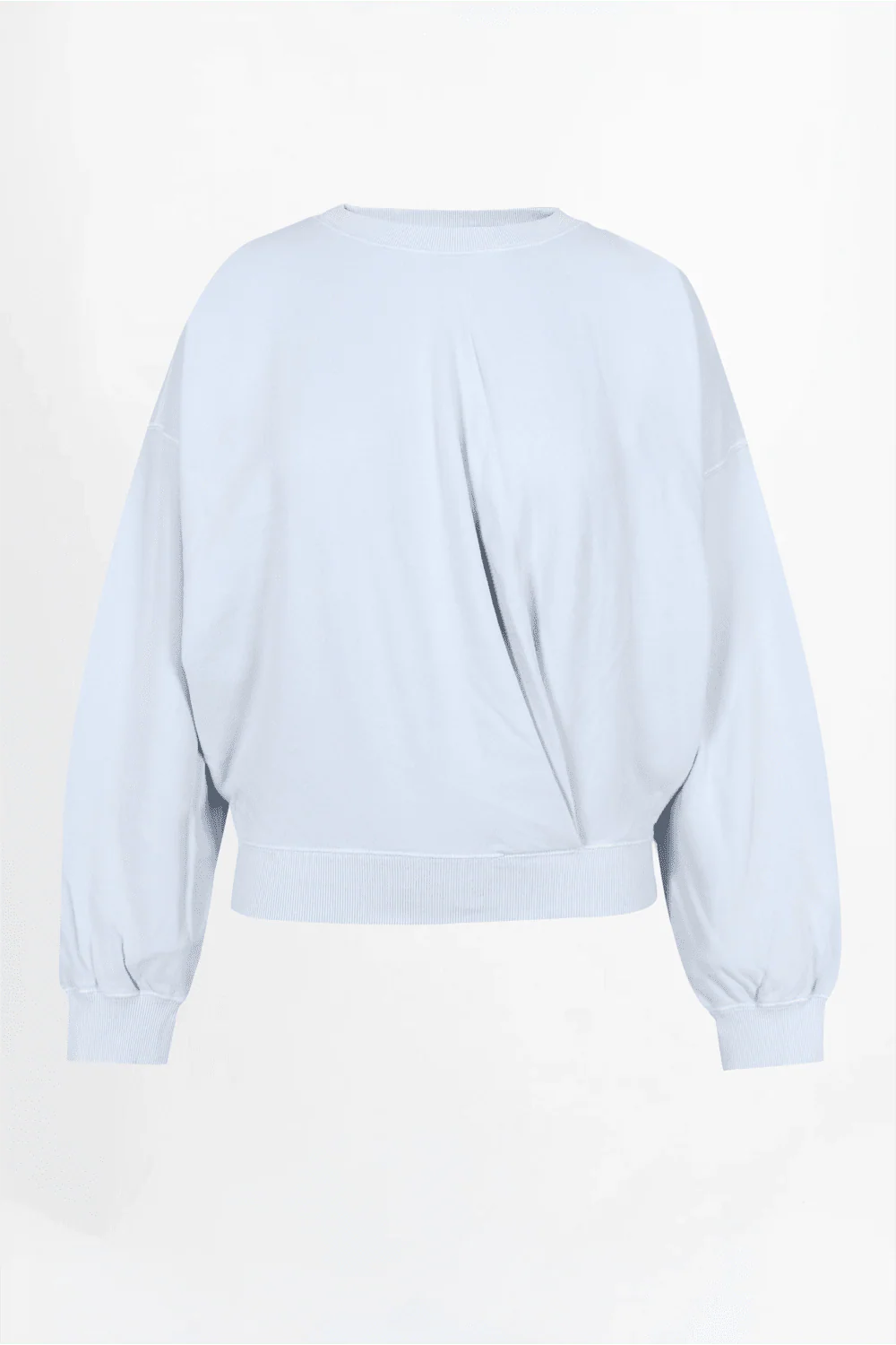 Sweatshirt "Belly" blue ice