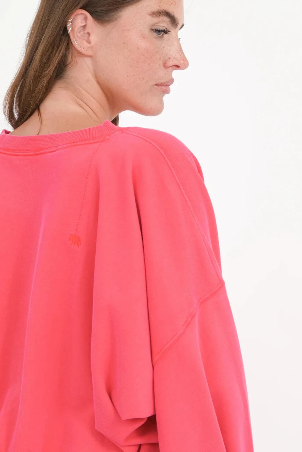 Sweatshirt "Belly" geranium