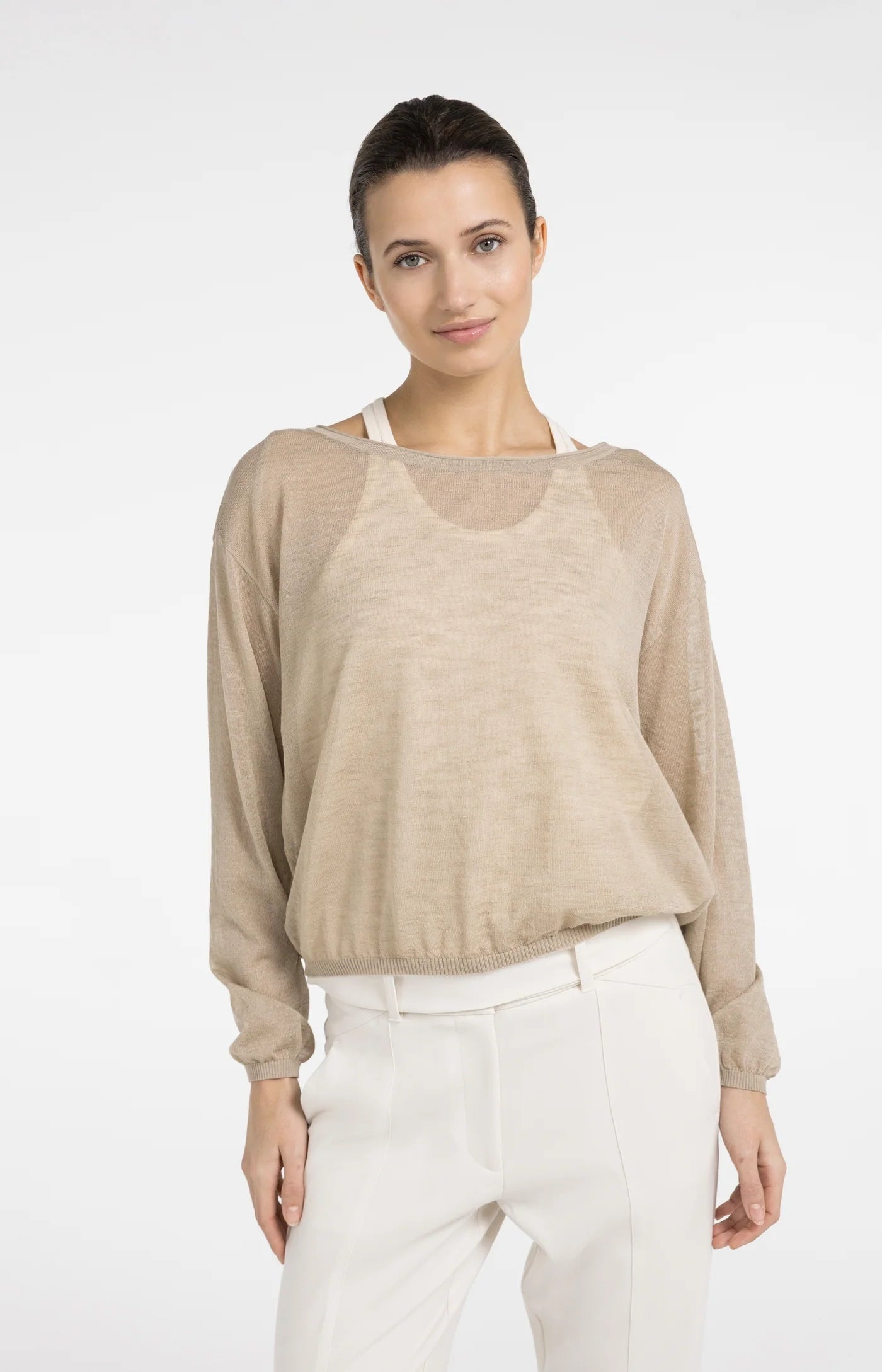 Pullover mit passendem Trägertop